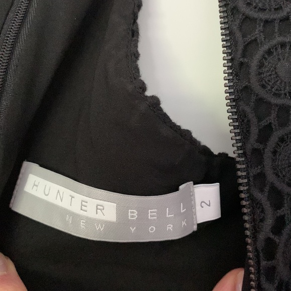 Hunter Bell black dress, size 2 - Picture 3 of 5